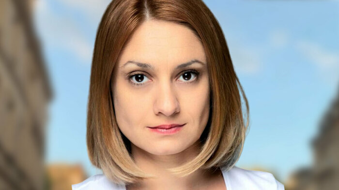 Актриса Карина Мишулина, дочь Спартака Васильевича