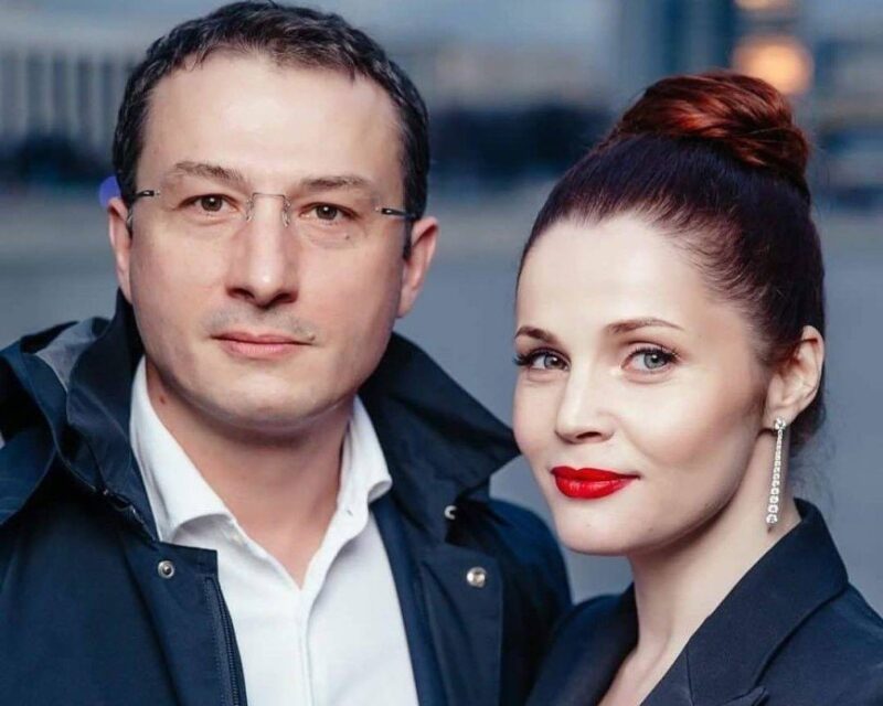 Екатерина Вуличенко и её второй муж Марат Гуданаев