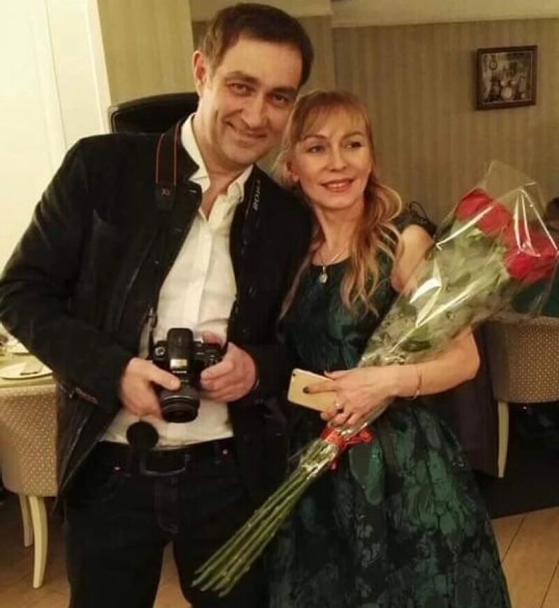 Константин Юшкевич с супругой Ольгой.
