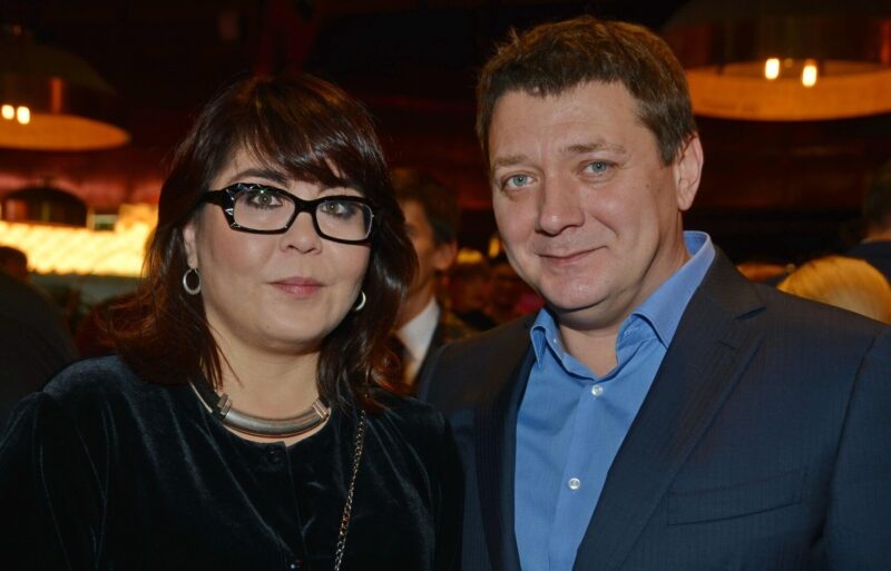 Ян Цапник с супругой Галиной