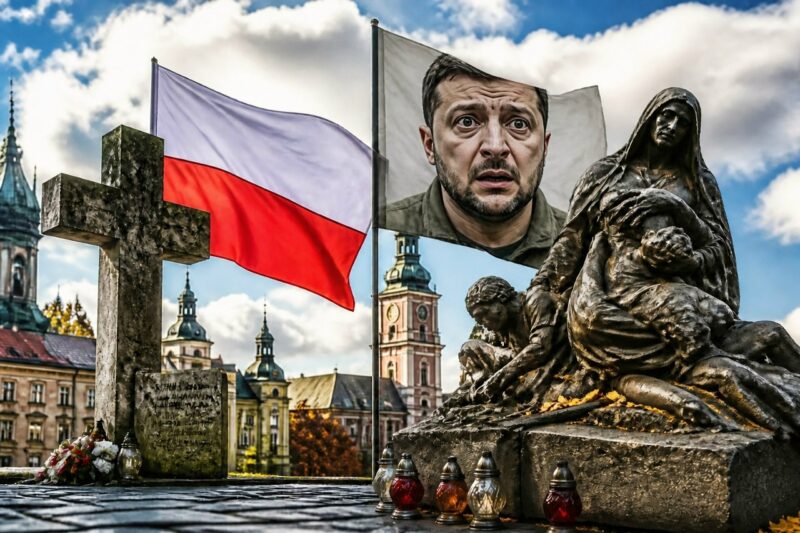 Почтой назад в Варшаву: как спор о Волынской резне лишил Владимира Зеленского высшей награды Польши