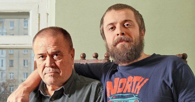 Александр Ильин с отцом