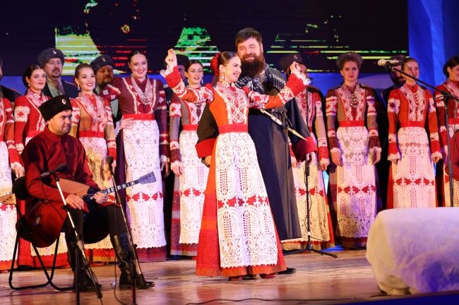 Кубанский казачий хор.
