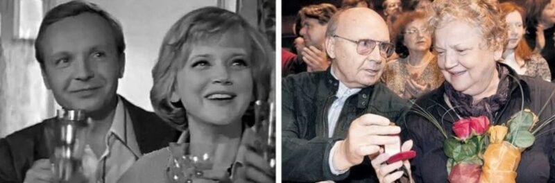 Андрей Мягков и Анастасия Вознесенская