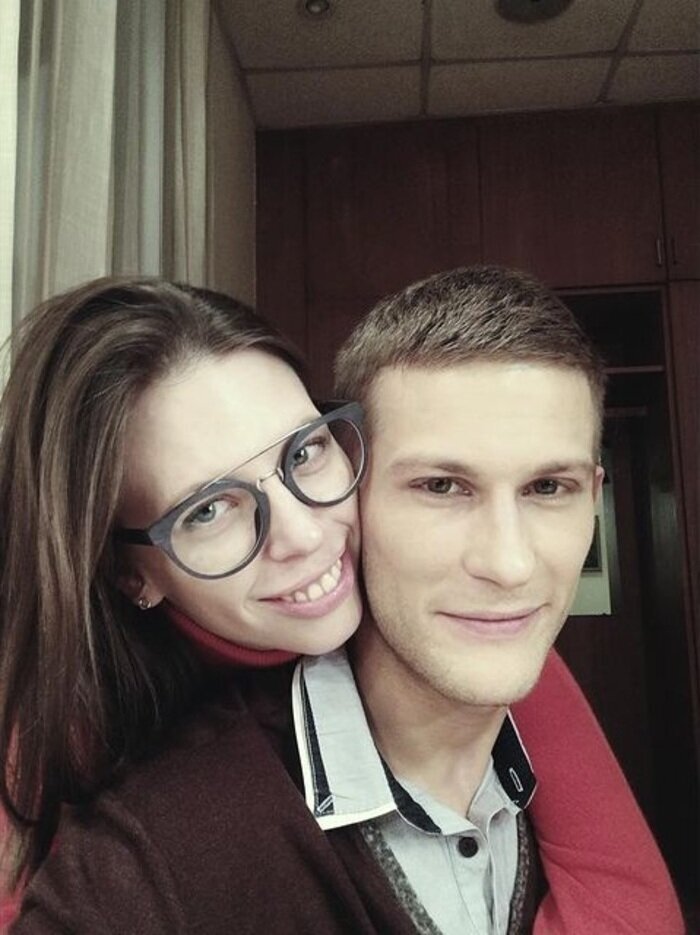 Павел Чинарев с женой Аленой