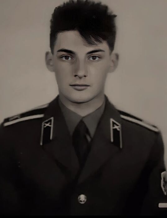 Александр Махонин в военном училище.