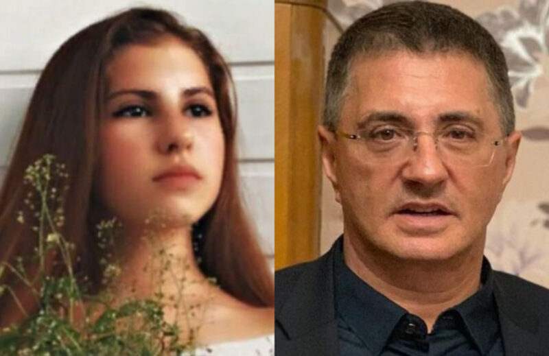 Полина с отцом Александром Мясниковым