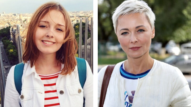 Полина Жигалкина и Дарья Повереннова.