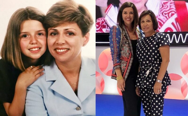 Ирина Роднина с дочерью тогда и сейчас
