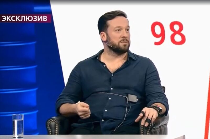Дмитрий Мазуров в одном из проектов.