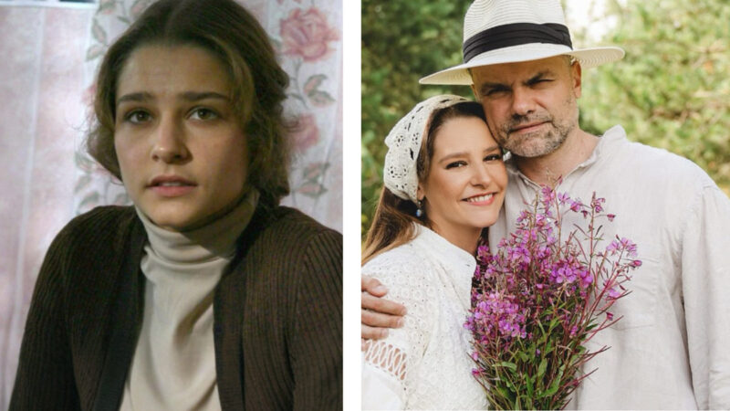 Глафира Тарханова с мужем Алексеем Фаддеевым.