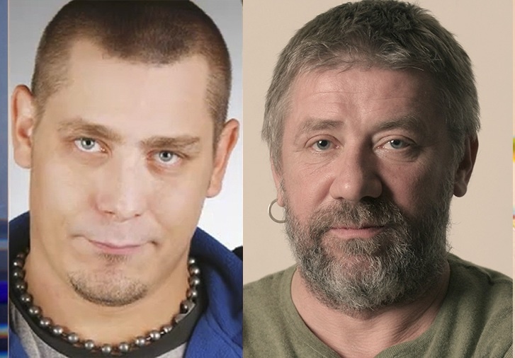 Ян Александрович-Краско и его отец Андрей Краско.