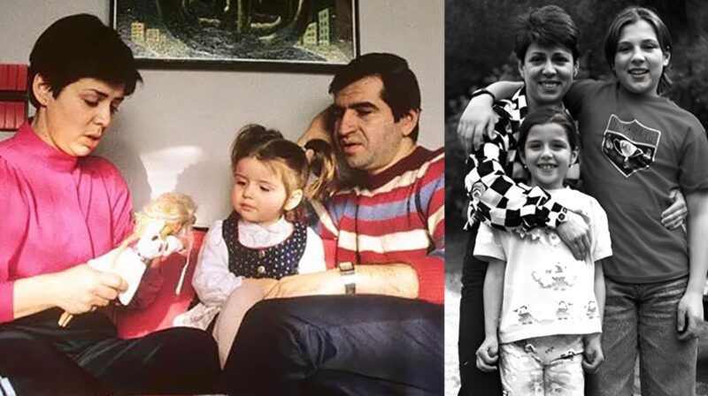 Роднина во второй раз вышла замуж — за бизнесмена Леонида Миньковского. Через год у них родилась дочь Алена