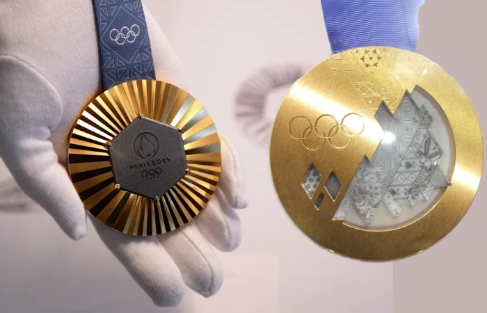 Наградные медали с оригинальными декоративными элементами