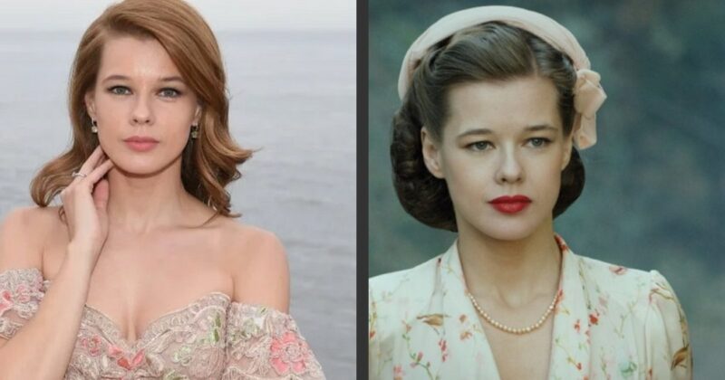 Справа: Катерина Шпица в сериале «Молодая гвардия».