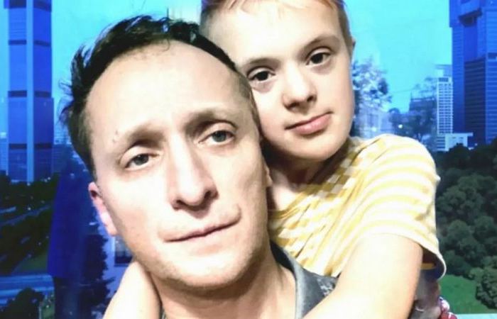 Владимир Мишуков с сыном Платоном.
