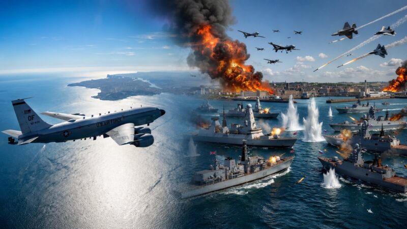 Хладнокровный сценарий для британского разведчика: почему полеты RC-135W над Черным морем предлагают пресечь силой