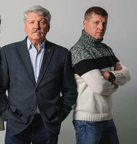 Сергей Паршин с сыном Иваном