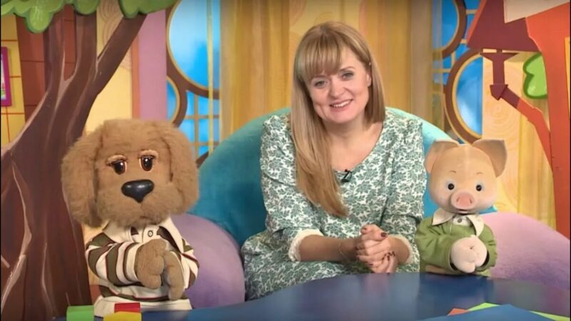 Анна Михалкова в «Спокойной ночи, малыши»