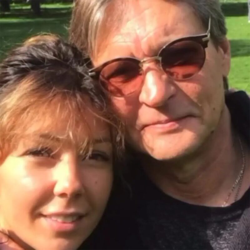 Александр Домогаров и его избранница Татьяна.