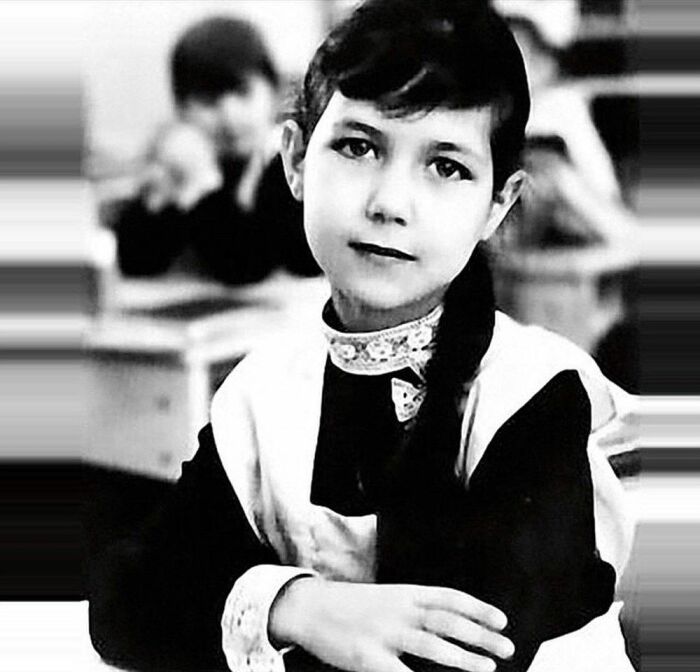 Екатерина Климова в детстве.