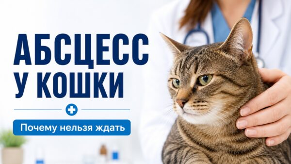 Абсцесс у кошки: почему нельзя ждать, пока он прорвётся сам