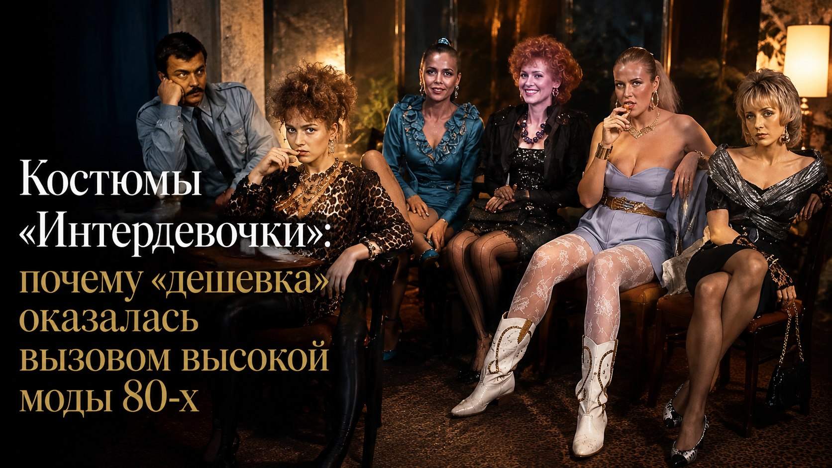 Костюмы «Интердевочки»: почему «дешевка» оказалась вызовом высокой моды 80-х