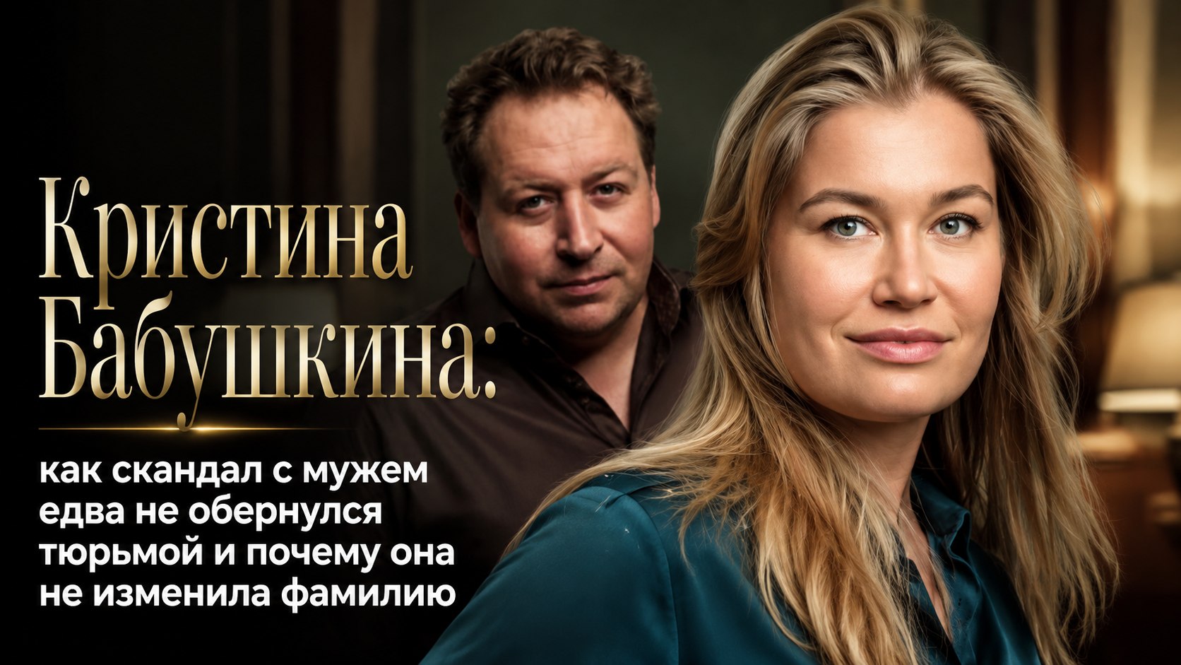 Кристина Бабушкина: как скандал с мужем едва не обернулся тюрьмой и почему она не изменила фамилию