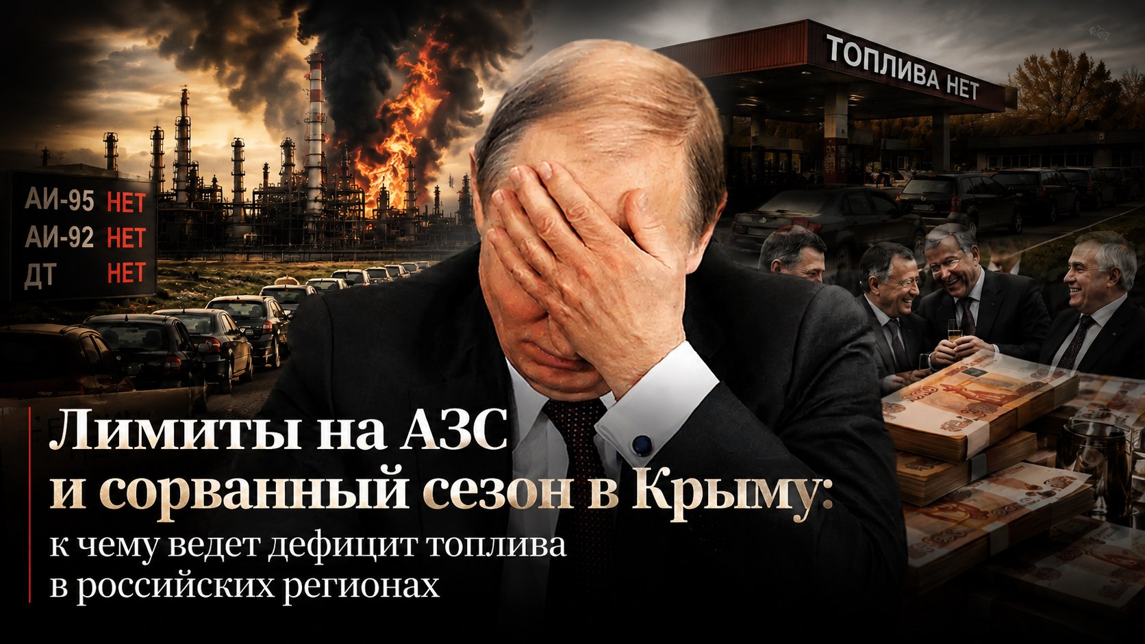 Лимиты на АЗС и сорванный сезон в Крыму: к чему ведет дефицит топлива в российских регионах