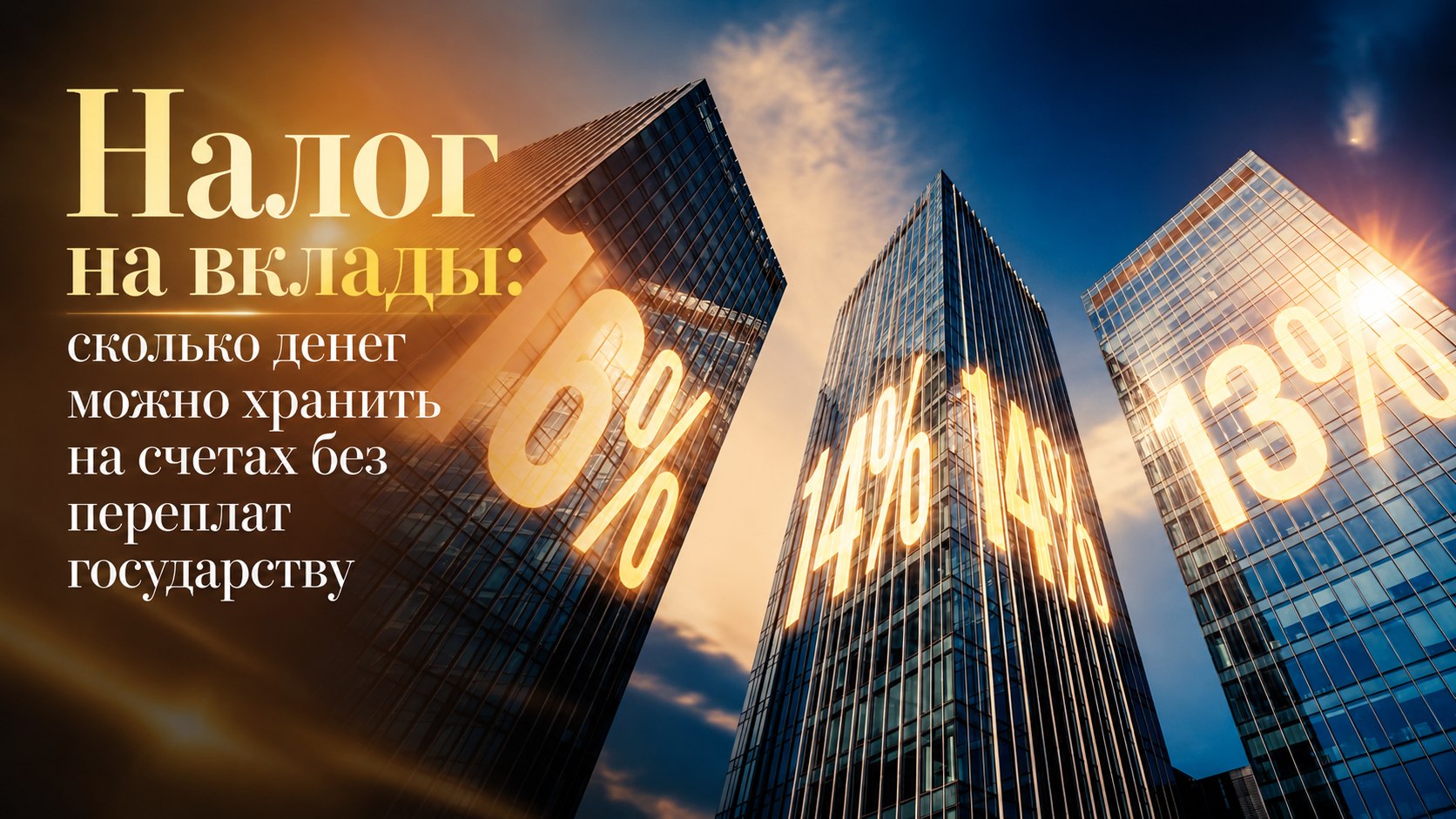 Налог на вклады: сколько денег можно хранить на счетах без переплат государству