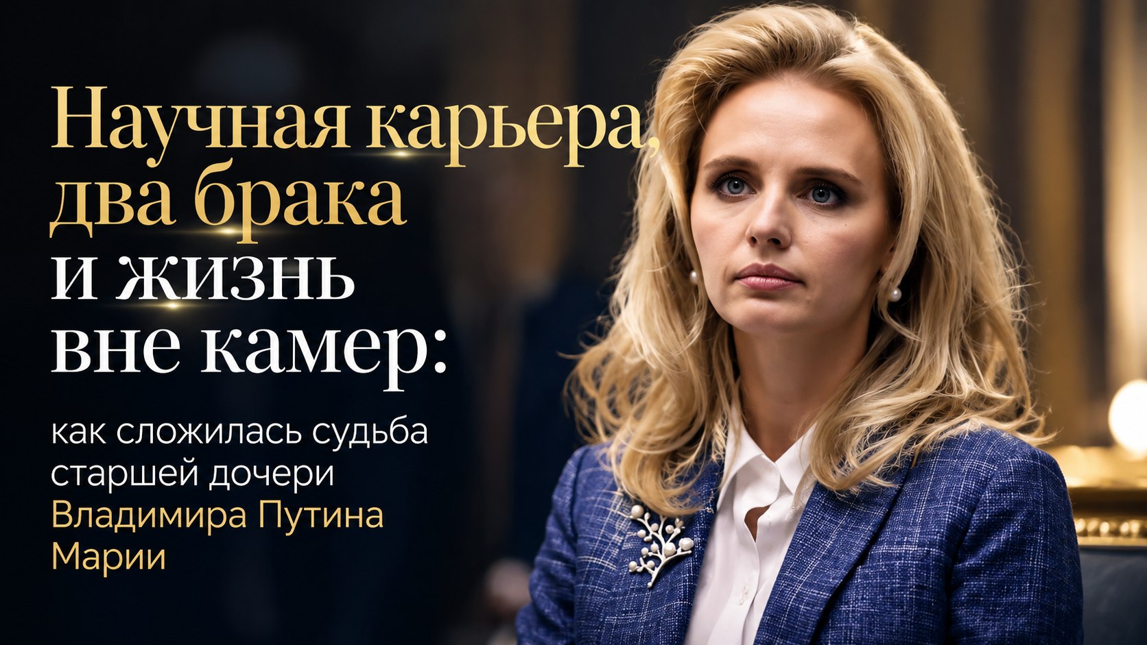 Научная карьера, два брака и жизнь вне камер: как сложилась судьба старшей дочери Владимира Путина Марии