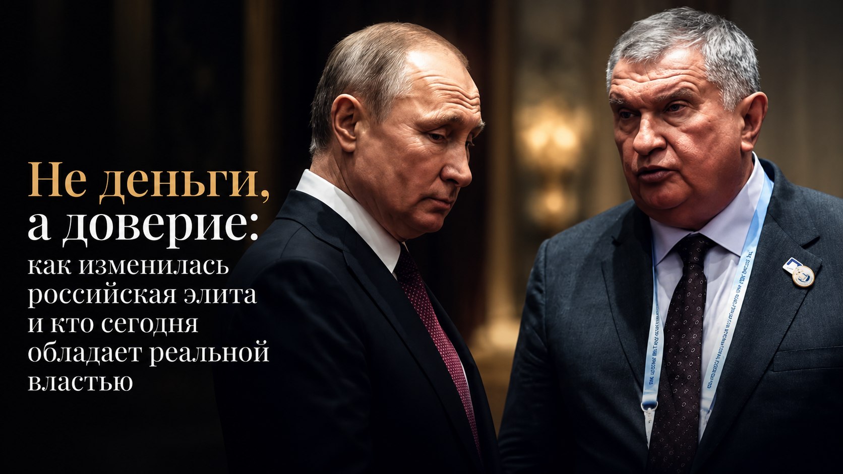 Не деньги, а доверие: как изменилась российская элита и кто сегодня обладает реальной властью