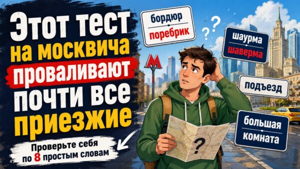 Тест: вы москвич? 8 слов, на которых сыплются почти все приезжие