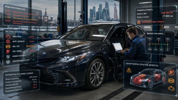 Компьютерная диагностика Toyota в Москве: как скрытые дефекты можно выявить при покупке б/у авто