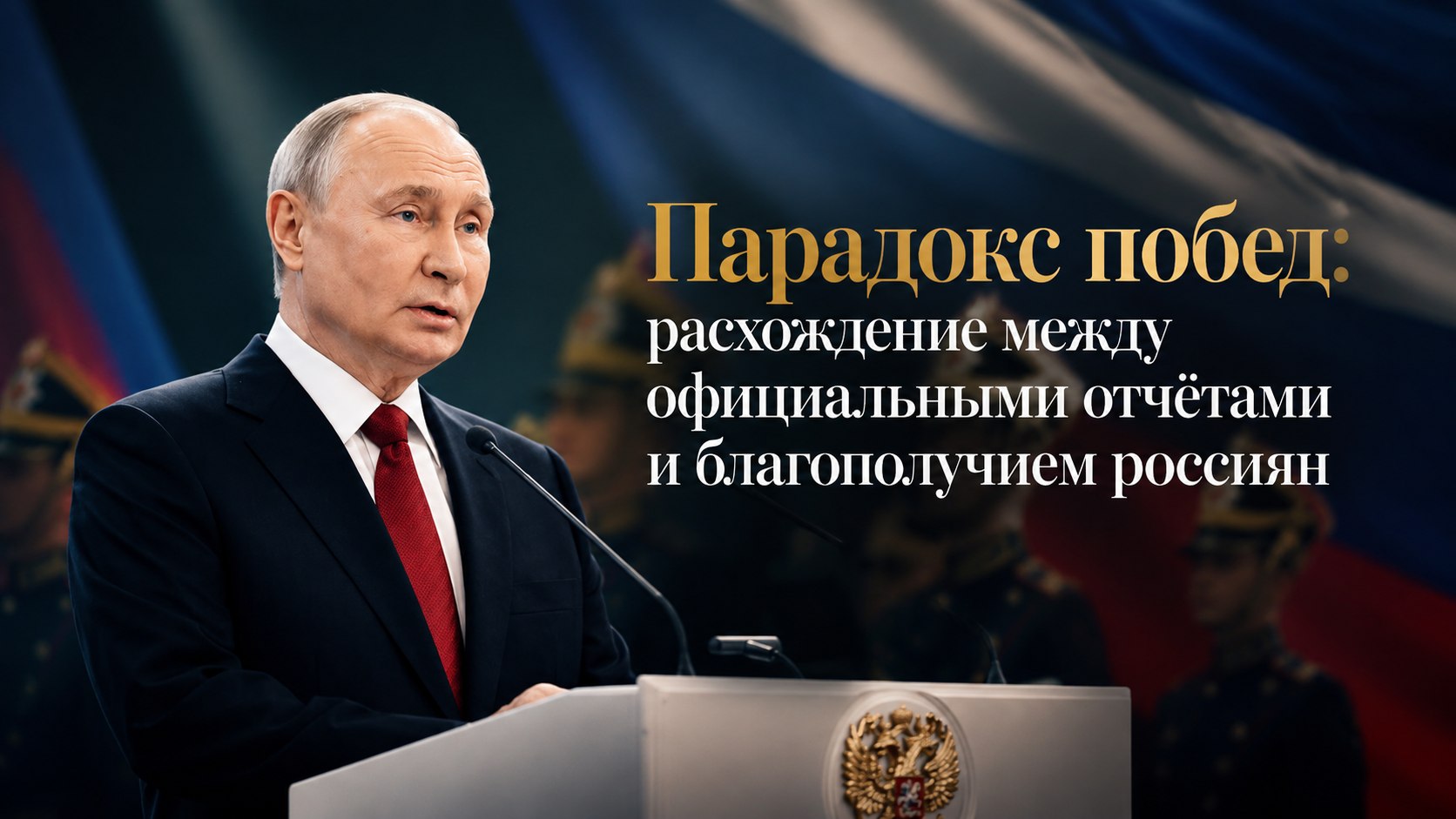 Парадокс побед: расхождение между официальными отчётами и благополучием россиян