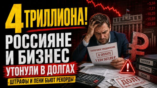 Рекордные 4 триллиона долгов: почему с бизнеса сдирают последнее, пока миллиарды уходят за рубеж
