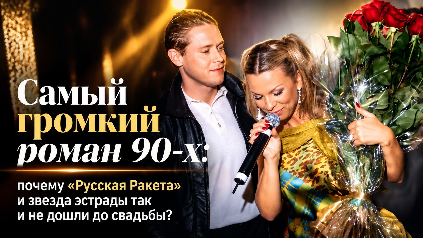 Самый громкий роман 90-х: почему «Русская Ракета» и звезда эстрады так и не дошли до свадьбы?