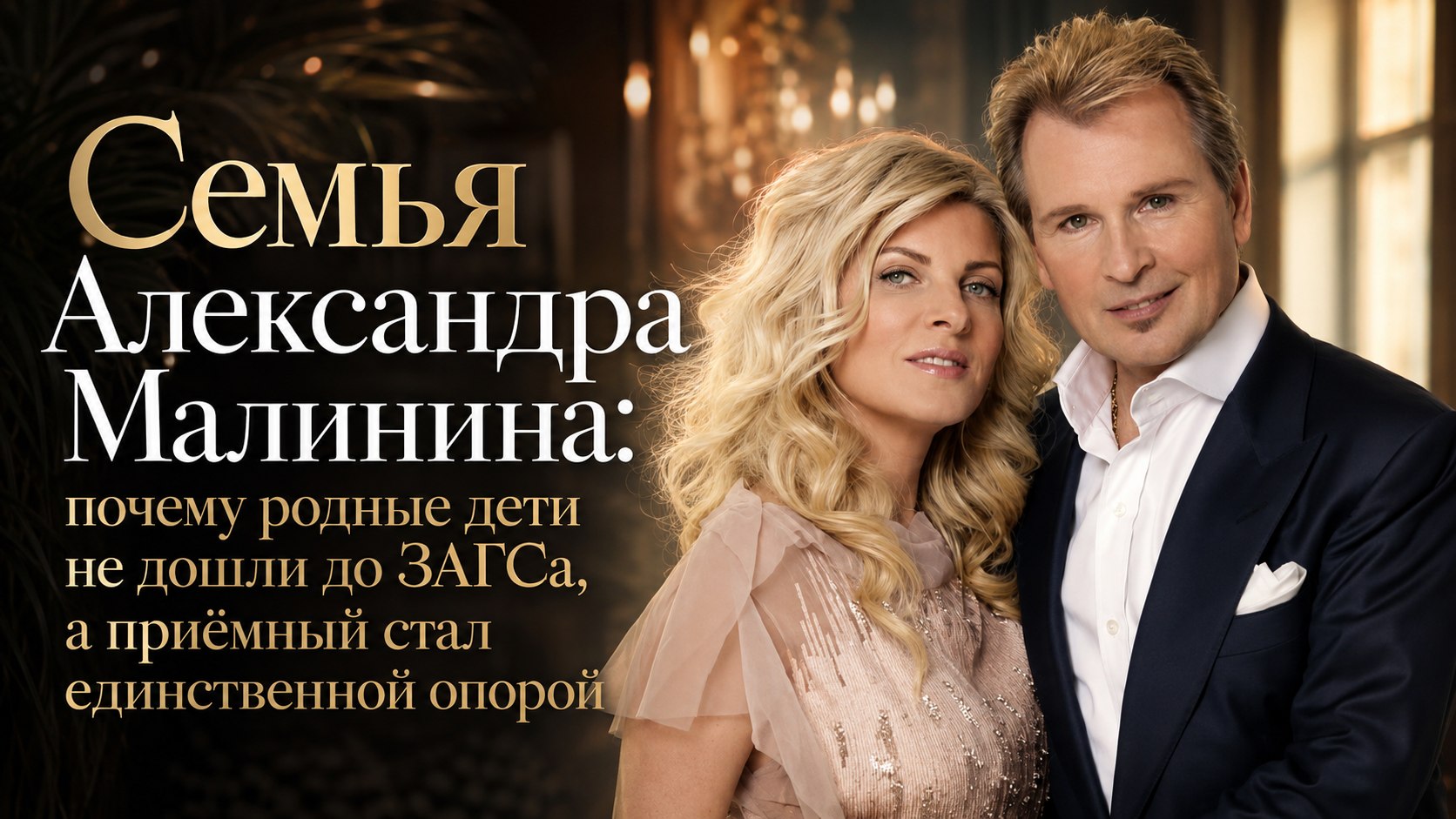 Семья Александра Малинина: почему родные дети не дошли до ЗАГСа, а приёмный стал единственной опорой