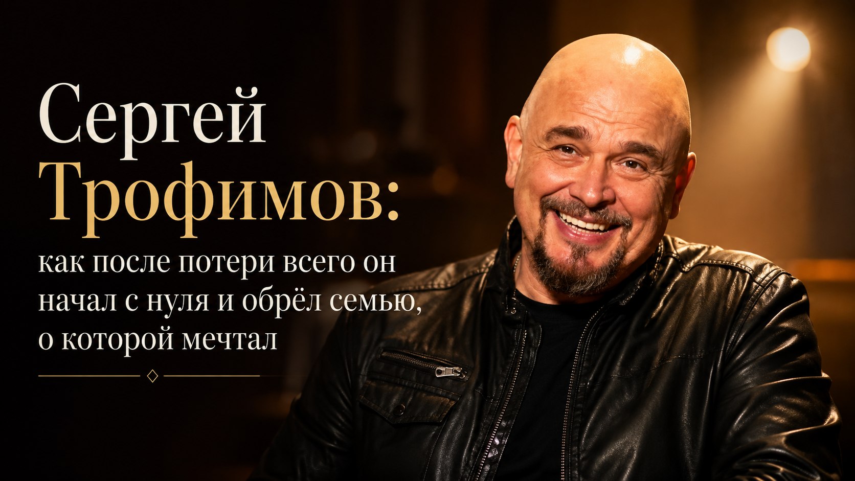 Сергей Трофимов: как после потери всего он начал с нуля и обрёл семью, о которой мечтал