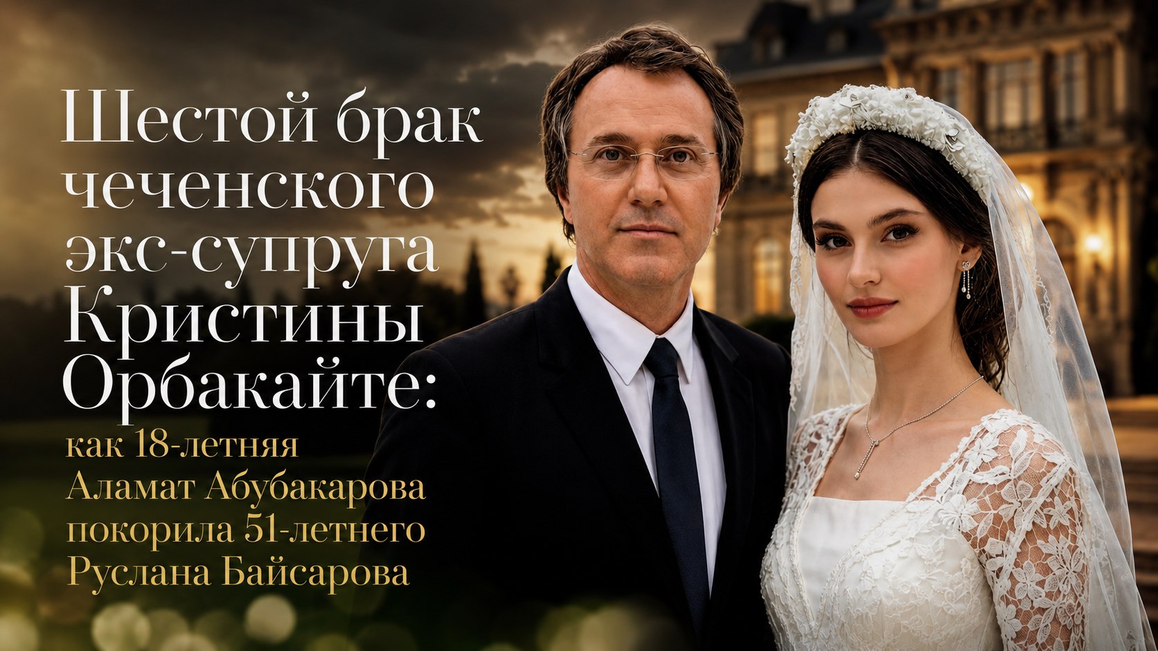Шестой брак чеченского экс-супруга Кристины Орбакайте: как 18-летняя Аламат Абубакарова покорила 51-летнего Руслана Байсарова