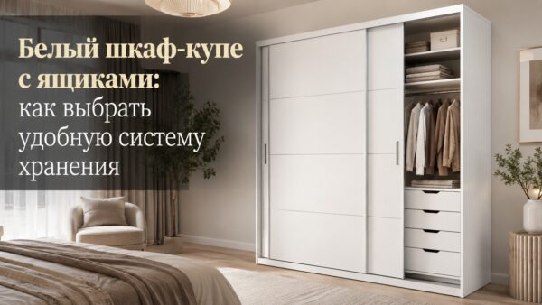 Шкаф, который растворяется в интерьере: как выбрать светлую систему хранения без хаоса
