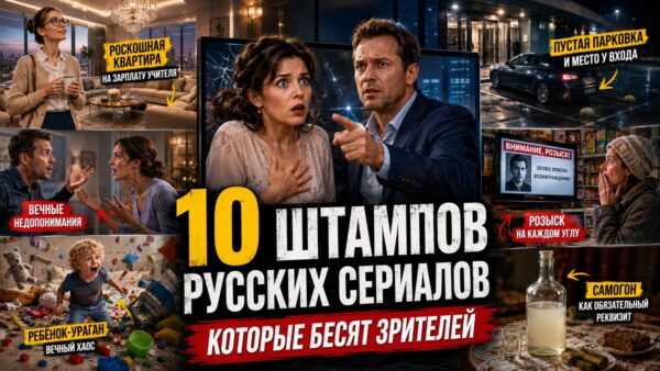 Никакого реализма: 10 заезженных штампов из отечественных сериалов, которые всех утомили