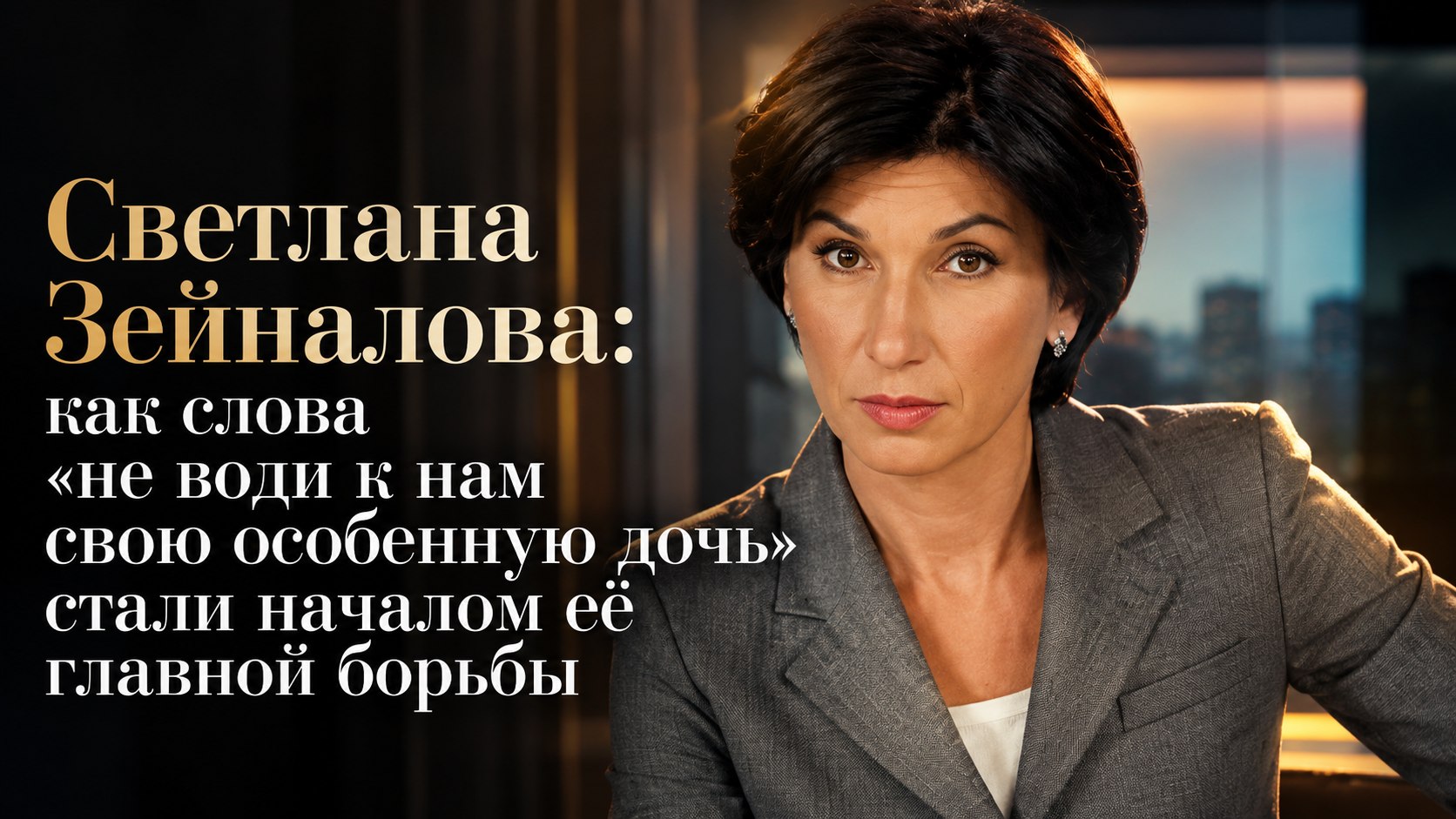 Светлана Зейналова: как слова «не води к нам свою особенную дочь» стали началом её главной борьбы