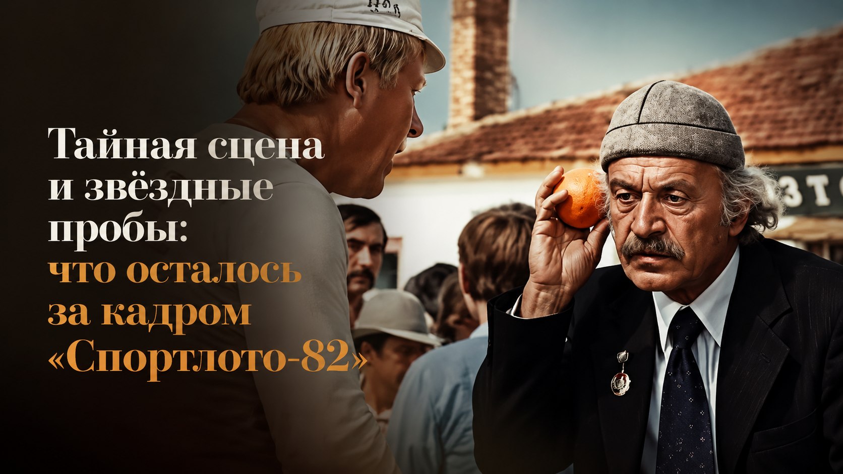 Тайная сцена и звёздные пробы: что осталось за кадром «Спортлото-82»