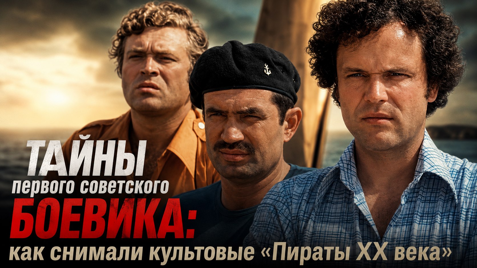 Тайны первого советского боевика: как снимали культовые «Пираты XX века»