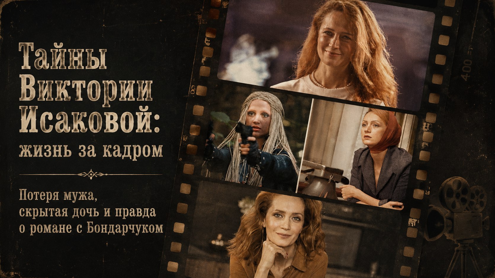 Тайная дочь, потеря мужа и слухи о Бондарчуке: через какие испытания прошла актриса Виктория Исакова