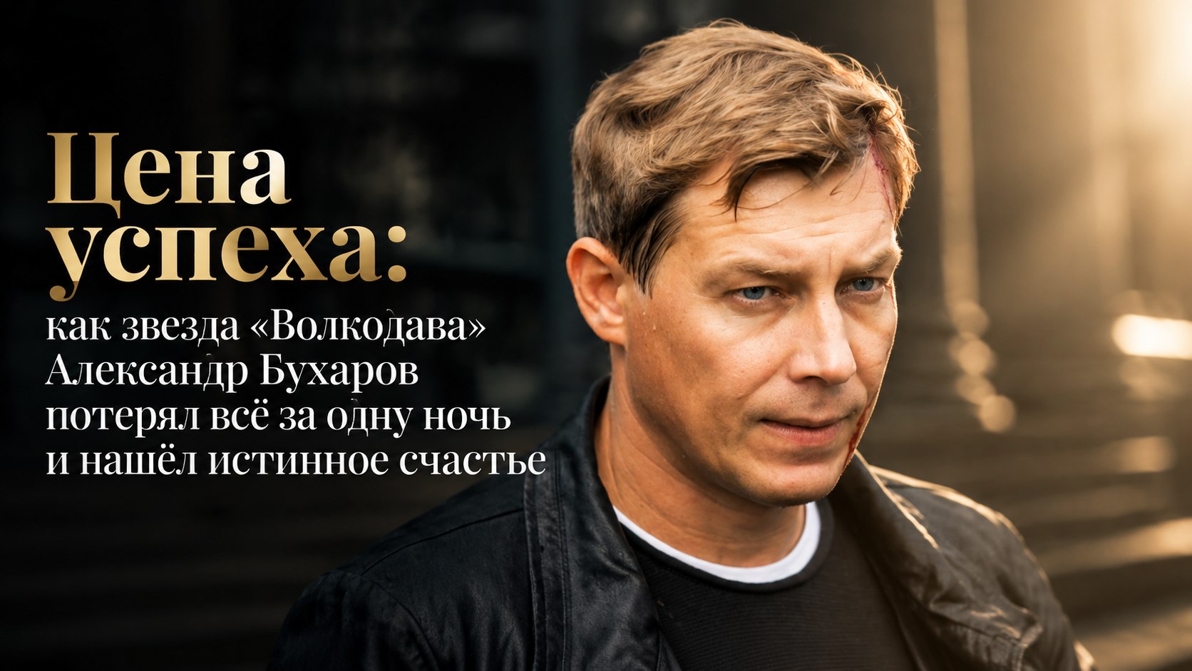 Цена успеха: как звезда «Волкодава» Александр Бухаров потерял всё за одну ночь и нашёл истинное счастье