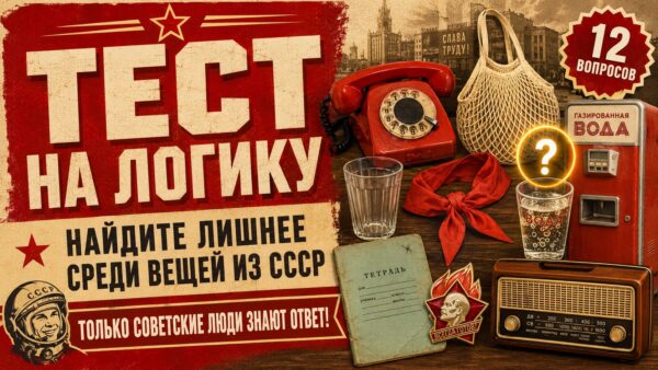 Тест на советскую логику: найдите лишнюю вещь — 9 вопросов, где ошибаются даже знатоки СССР