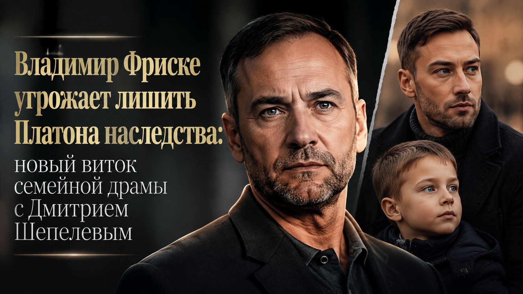 Владимир Фриске угрожает лишить Платона наследства: новый виток семейной драмы с Дмитрием Шепелевым