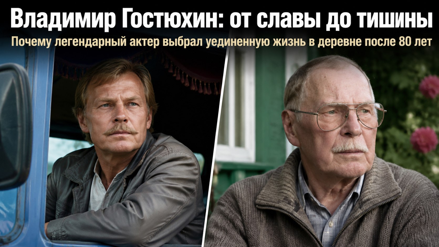 Уход из кино в 80 лет, потеря близких и разрыв с дочерью: как сейчас живет Владимир Гостюхин